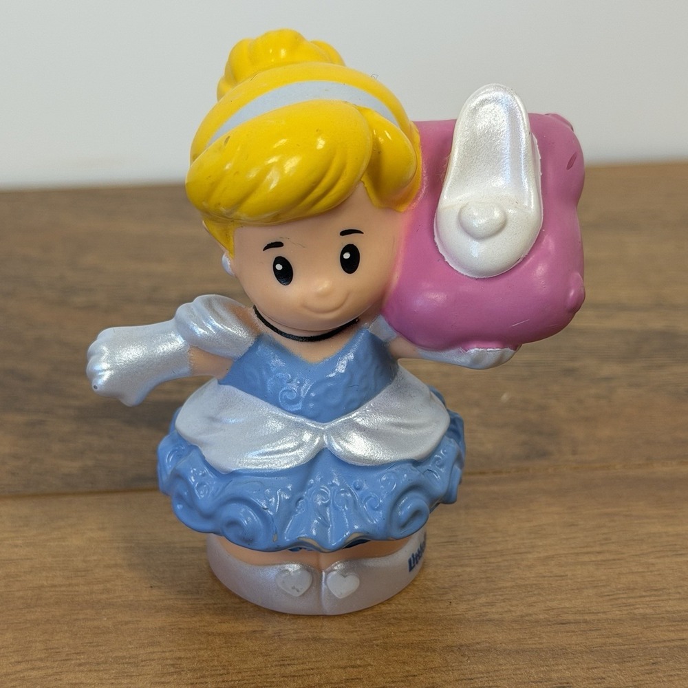 Fisher-Price Little People Disney Princess Cinderella Figure Pillow Slipper 2016